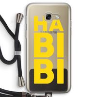 Habibi Blue: Samsung Galaxy A5 (2017) Transparant Hoesje met koord