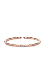 Pragnell bracelet Groove en or rose 18ct à diamants