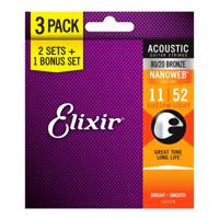 Elixir Strings 16538 snaar voor muziekinstrumenten Akoestisch 18 stuk(s) Gitaar - thumbnail