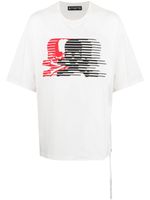 Mastermind Japan t-shirt en coton à imprimé graphique - Blanc