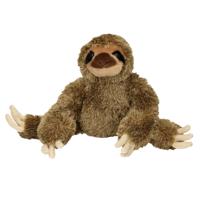 Pluche knuffel dier Luiaard - 30 cm - Speelgoed wilde dieren knuffelbeesten