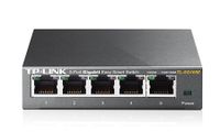 TP-Link TL-SG105E Managed L2 Gigabit Ethernet (10/100/1000) Zwart - thumbnail