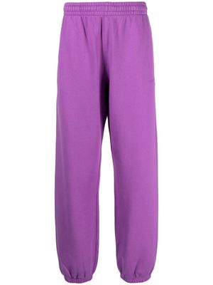 Off-White pantalon de jogging à imprimé Diag - Violet