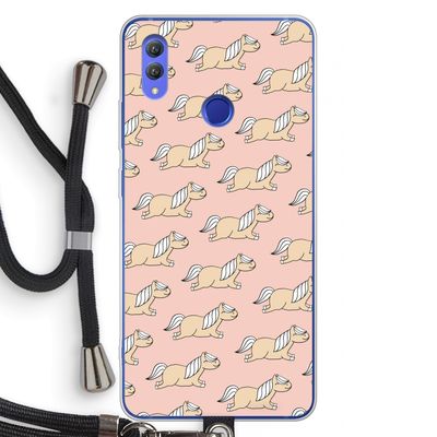 Ponys: Honor Note 10 Transparant Hoesje met koord