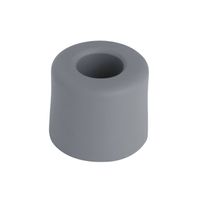Deltafix Deurbuffer - deurstopper - grijs - rubber - 30 x 25 mm - Deurstoppers - thumbnail