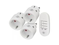 Brennenstuhl Draadloze stopcontactschakelaar set - 3 stekkers