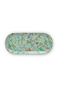 Pip Studio Taartplateau Rechthoekig Jolie Bloemen Blauw