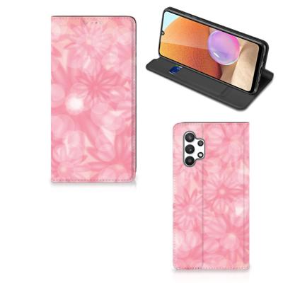 Samsung Galaxy A32 4G | A32 5G Enterprise Editie Smart Cover Spring Flowers Samsung Galaxy A32 4G | A32 5G Enterprise Editie Smart Cover Spring Flowers