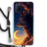 Night Guardian: Oppo A72 Transparant Hoesje met koord