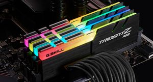 G.Skill Trident Z RGB Werkgeheugenset voor PC DDR4 32 GB 4 x 8 GB Non-ECC 3600 MHz 288-pins DIMM CL16-19-19-39 F4-3600C16Q-32GTZRC