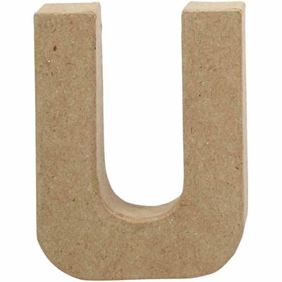 Creativ Company Letter papier-maché - u, 10cm