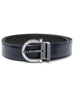 Ferragamo ceinture ajustable à boucle Gancini - Bleu