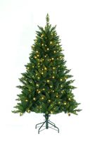 Kerstboom Black Forest 150 cm met Warm Led verlichting kerstboom - Holiday Tree