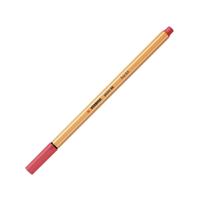 Fineliner stabilo point 88/47 f roestig rood | 10 stuks