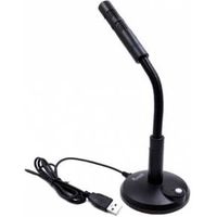Equip 245340 microfoon Zwart Tafelmicrofoon