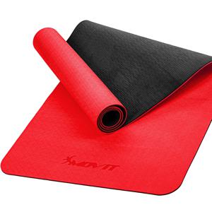 Yogamat 190 x 100 x 0,6 cm - Rood