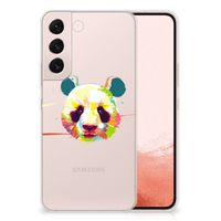 Samsung Galaxy S22 Telefoonhoesje met Naam Panda Color - thumbnail