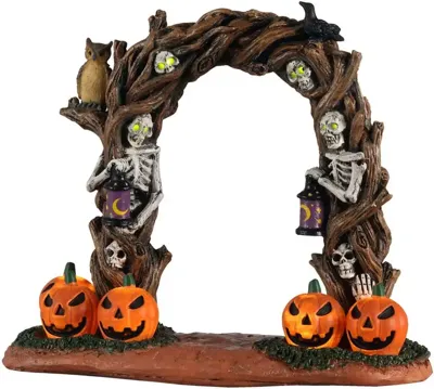 Lemax horror arch verlicht tafereel Spooky Town 2021