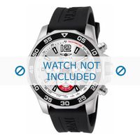 Horlogeband Invicta 7430 Rubber Zwart 22mm - thumbnail