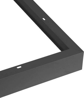 Enzo Opbouwframe voor led paneel 120x30x5cm zwart - 5417884