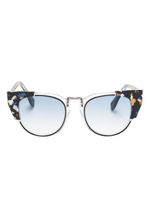 Fendi Pre-Owned lunettes de soleil Galassia 2010 à monture papillon - Noir - thumbnail