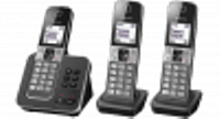 Panasonic KX-TGD323 DECT Telefoon Trio Set met antwoordapparaat - Zwart