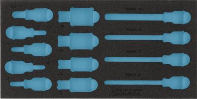 HAZET 2-componenten zachschuiminleg 163-220L · L x B: 342 mm x 172 mm
