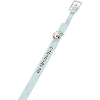 Kattenhalsband Monte Carlo Lichtblauw - 30 cm x 11 mm 30 cm x 11 mm Flamingo Blauw