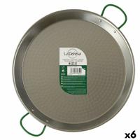 Pan La Dehesa 0134-LD 0134-LD Zilverkleurig Gepolijst Staal Ø 34 cm 44,5 x 5 x 34,5 cm 34,5 x 5 x 44,5 cm (6 Stuks)