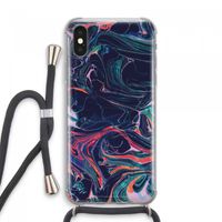 Light Years Beyond: iPhone XS Max Transparant Hoesje met koord