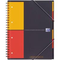 Oxford 100102777 Collegeblok Grijs, Oranje, Rood DIN A4+ Geruit Aantal paginas: 80