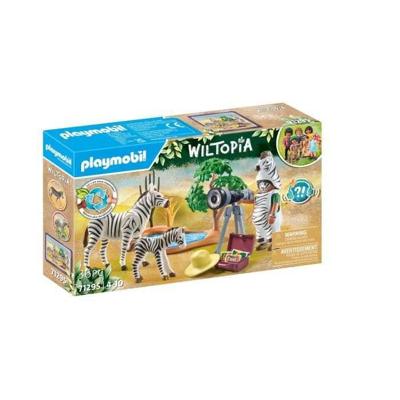 PLAYMOBIL 71295 Fotograaf met kostuum en zebra's