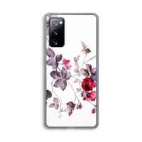 Mooie bloemen: Samsung Galaxy S20 FE / S20 FE 5G Transparant Hoesje