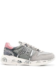 Premiata baskets Layla à lacets - Gris