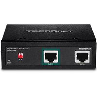 Trendnet TI-SG104 network splitter Zwart Power over Ethernet (PoE) - thumbnail