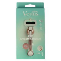 Gillette Venus deluxe smooth sensitive rosegold razor 1 Stuks