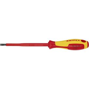 Knipex VDE VDE Platte schroevendraaier Kopbreedte: 5.5 mm Koplengte: 125 mm DIN EN 60900