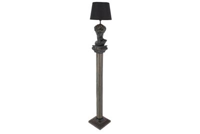 Vloerlamp DAVID 120cm sculptuur zwart - 48061