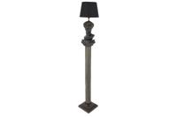 Vloerlamp DAVID 120cm sculptuur zwart - 48061