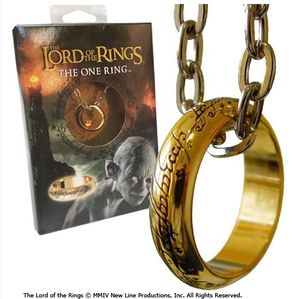 Lord of the Rings: The One Ring Pendant Necklace Costume Replica