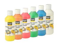 Stoepkrijtverf creall chalk paint 6 kleuren 250ml