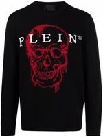 Philipp Plein pull en maille intarsia - Noir - thumbnail