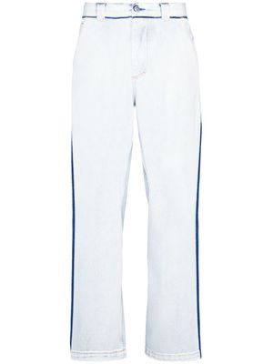 Maison Margiela jean Japanese à coupe droite - Bleu