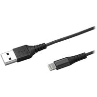 Celly USB Lightning Gevlochten Kabel 1 Meter - thumbnail