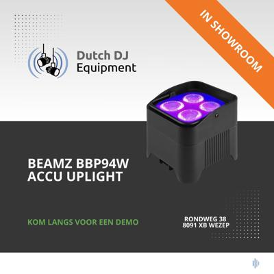 Beamz BBP94W accu Uplight