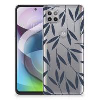 Motorola Moto G 5G | TPU Case | Leaves Blue