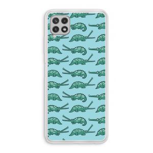 Kroko: Samsung Galaxy A22 4G Transparant Hoesje