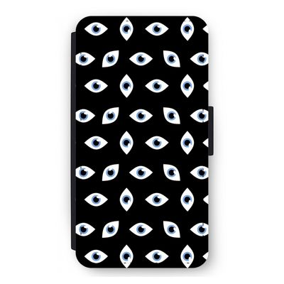 Eyes pattern: iPhone 12 mini Flip Hoesje