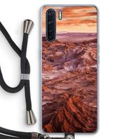 Mars: Oppo A91 Transparant Hoesje met koord