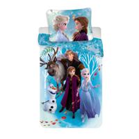 Disney Frozen Dekbedovertrek - Eenpersoons - 140 x 200 cm - Katoen - thumbnail